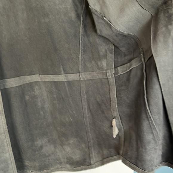 RARE! Vintage Tommy Hilfiger Suede Shirt with zipper - Picture 5 of 8